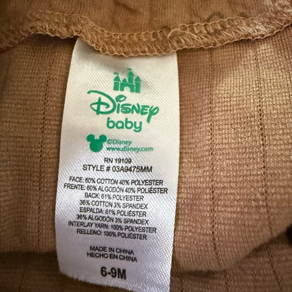 Disney Baby Mickey Mouse Quilted Overalls - Picture 7 of 7